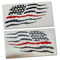 Brush American Flag